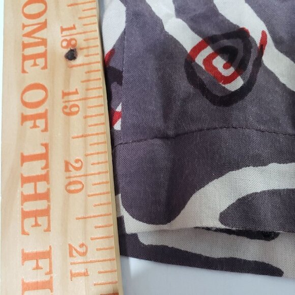 Soft Surroundings Floral Crop Pants Drawstring Tropical Vacation Womens Small - Picture 10 of 11